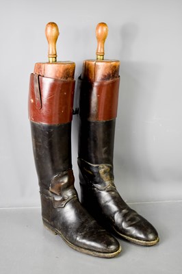 Lot 196 - A pair of antique boot trees together with...