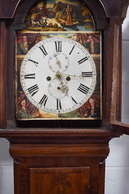 Lot 63 - A fine 19th century mahogany longcase clock...