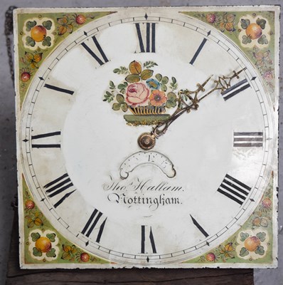 Lot 60 - An early 19th century oak longcase clock by...