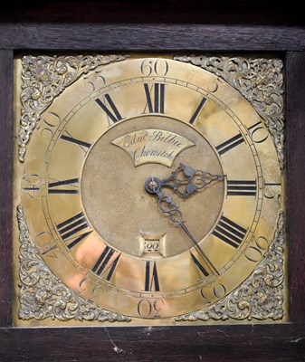 Lot 70 - A 18th century West Country oak longcase clock...