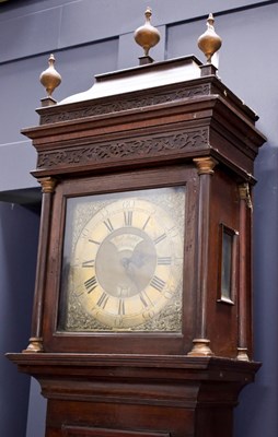 Lot 70 - A 18th century West Country oak longcase clock...