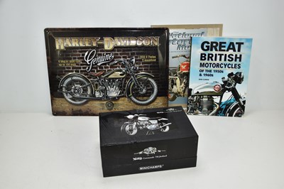 Lot 358 - A Minichamps "Classic Bike Series" Norton...