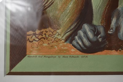 Lot 425 - Hans Feibusch(1898-1998): lithograph 1940s,...