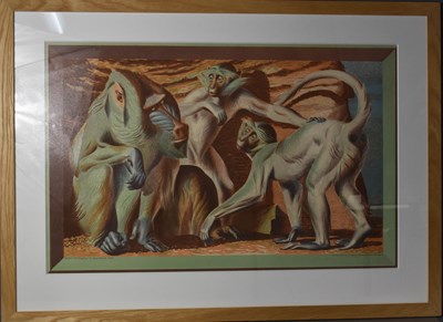 Lot 425 - Hans Feibusch(1898-1998): lithograph 1940s,...