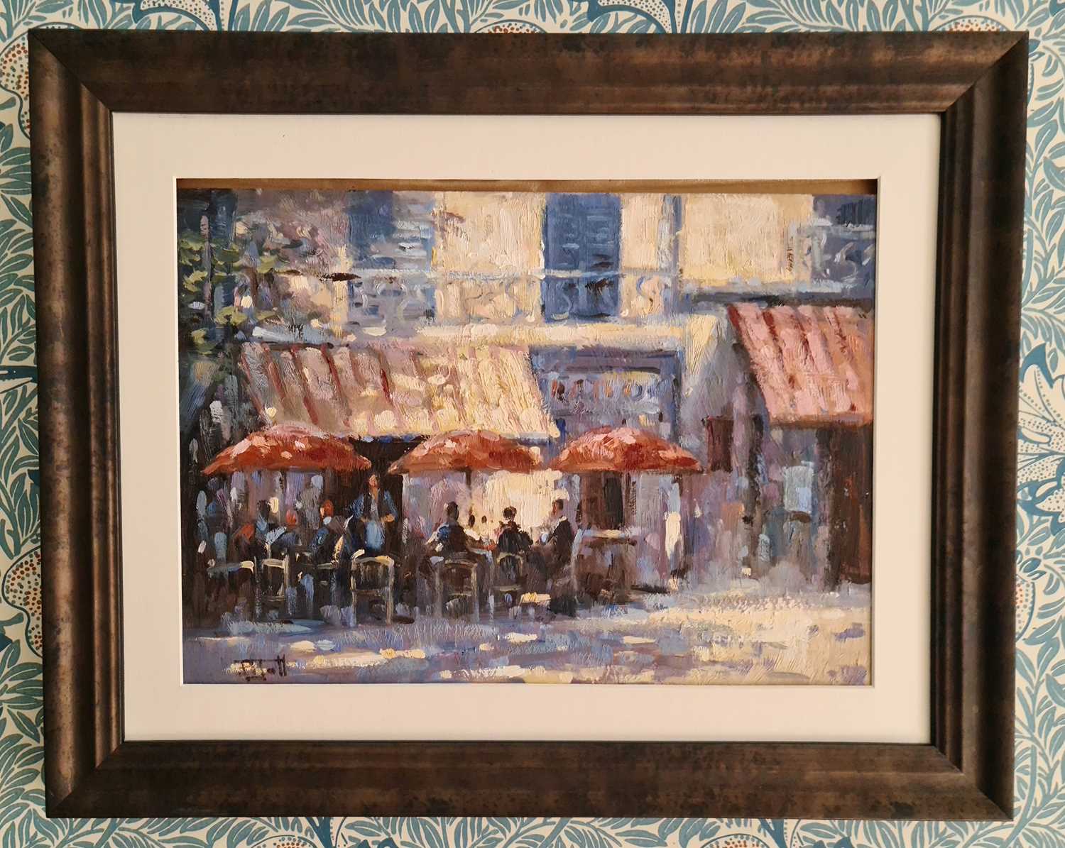 Lot 101 - 20th Century School Alfresco oil on panel,...