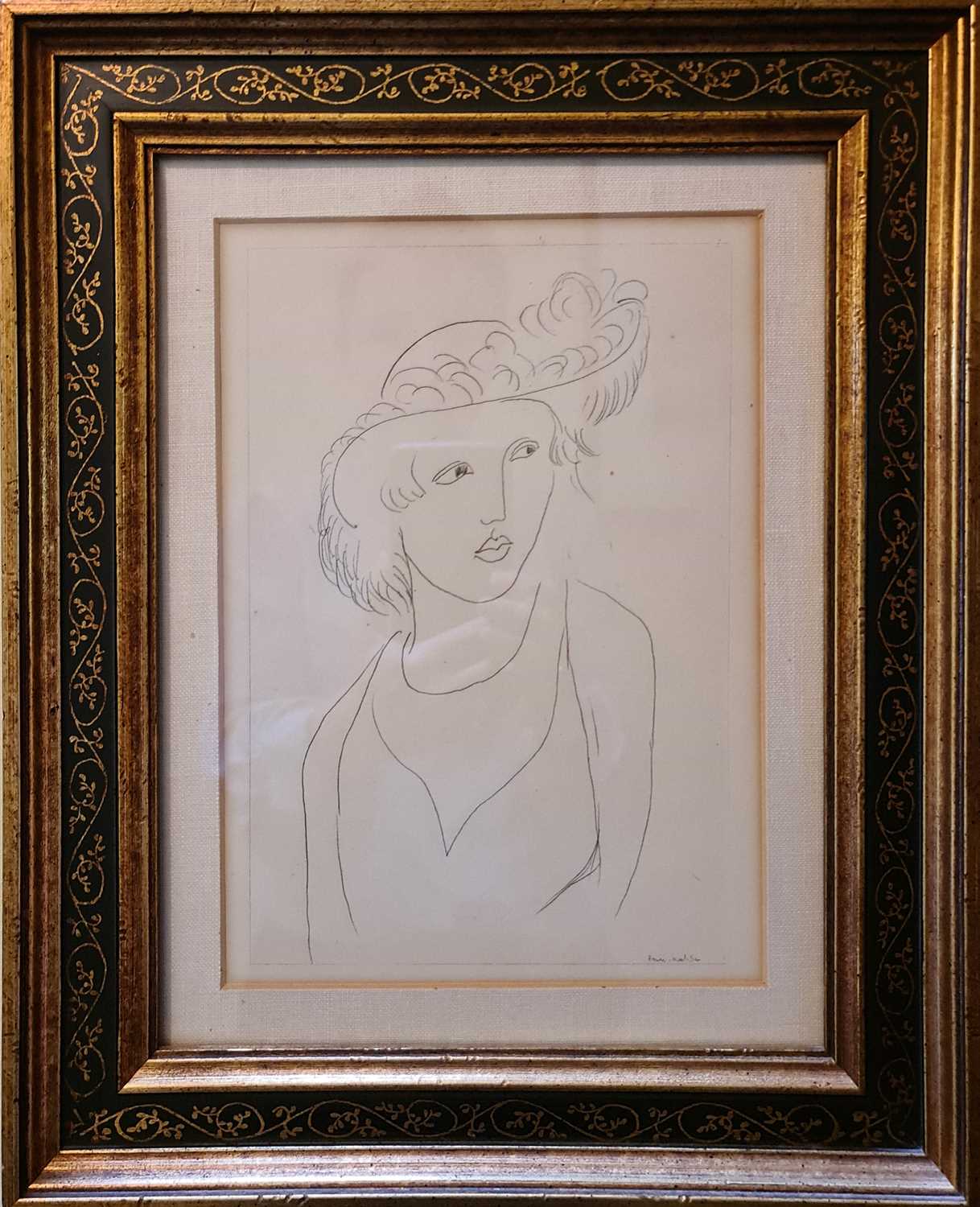 Lot 47 - After Henri MATISSE (French, 1869-1954) Jeune...