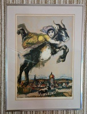 Lot 44 - Walter Spitzer (born 1927): A lithograph in...