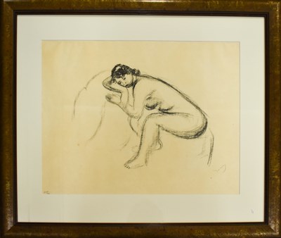 Lot 43 - André Derain (French 1880-1954) seated lady,...