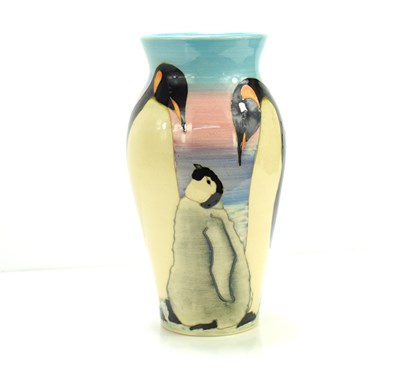 Lot 539 - A Dennis China Works pottery vase by Sally...