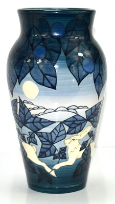 Lot 161 - A Dennis China Works pottery vase by Sally...