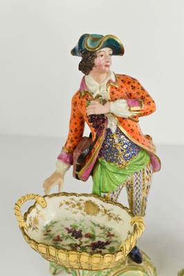 Lot 516 - A pair of 19th century Minton figures, circa...