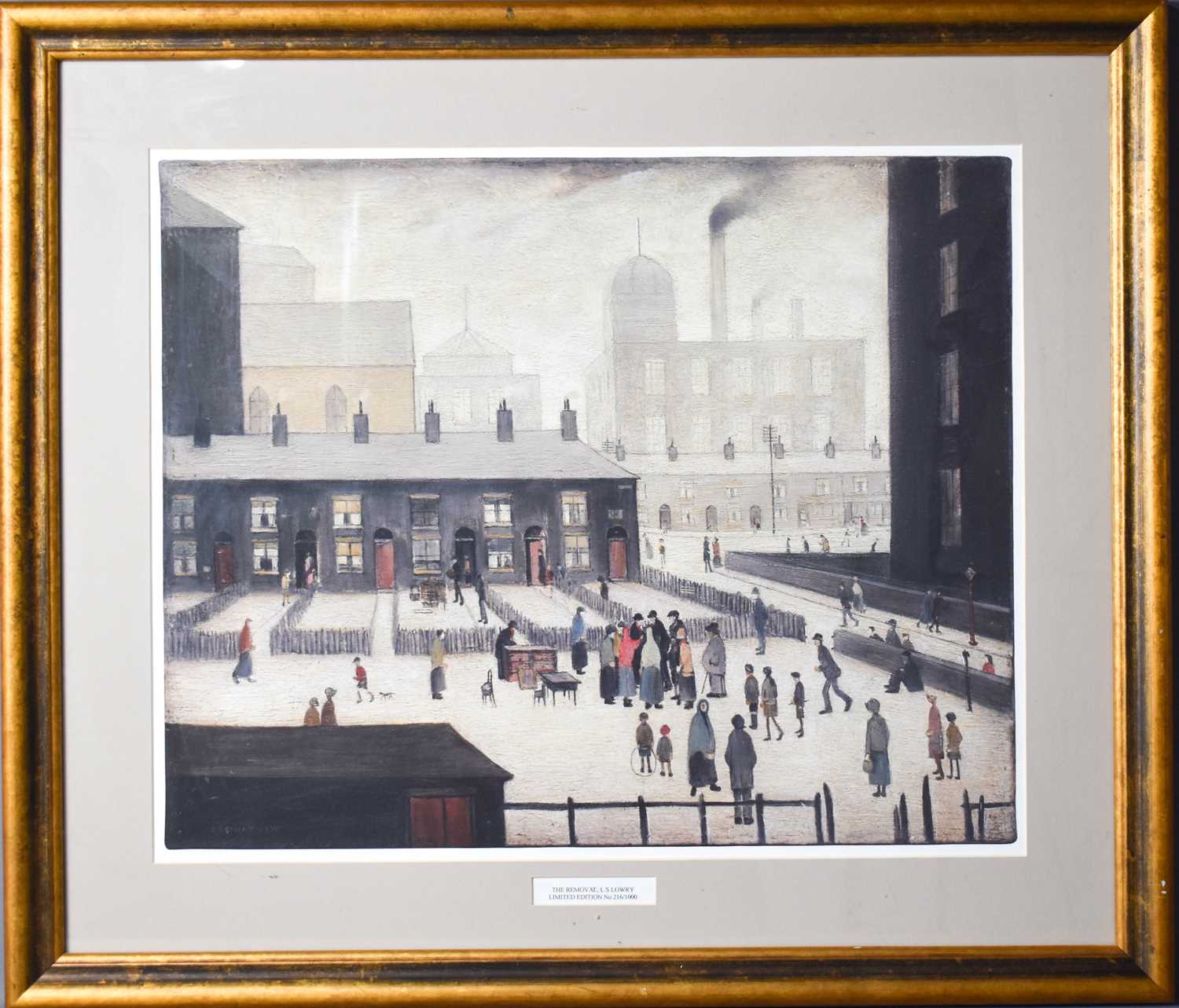 Lot 50 - LS Lowry, limited edition print, titled The