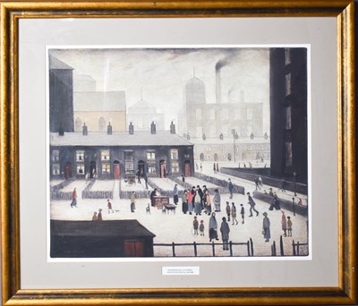 Lot 50 - LS Lowry, limited edition print, titled The...