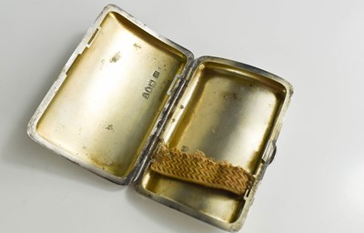 Lot 468 - A Samson & Morden silver and enamel cigarette...