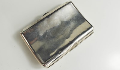 Lot 468 - A Samson & Morden silver and enamel cigarette...