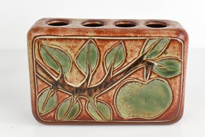 Lot 522 - A Mid-Century studio pottery toothbrush holder...