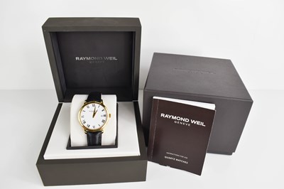 Lot 115 - A Raymond Weil "Geneve" gentleman's wristwatch...