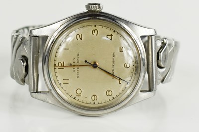 Lot 207 - A vintage Rolex Oyster Royal stainless steel...