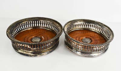 Lot 350 - A pair of large Elkington & Co., silver plated...