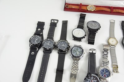 Lot 236 - A group of watches some vintage but mostly...