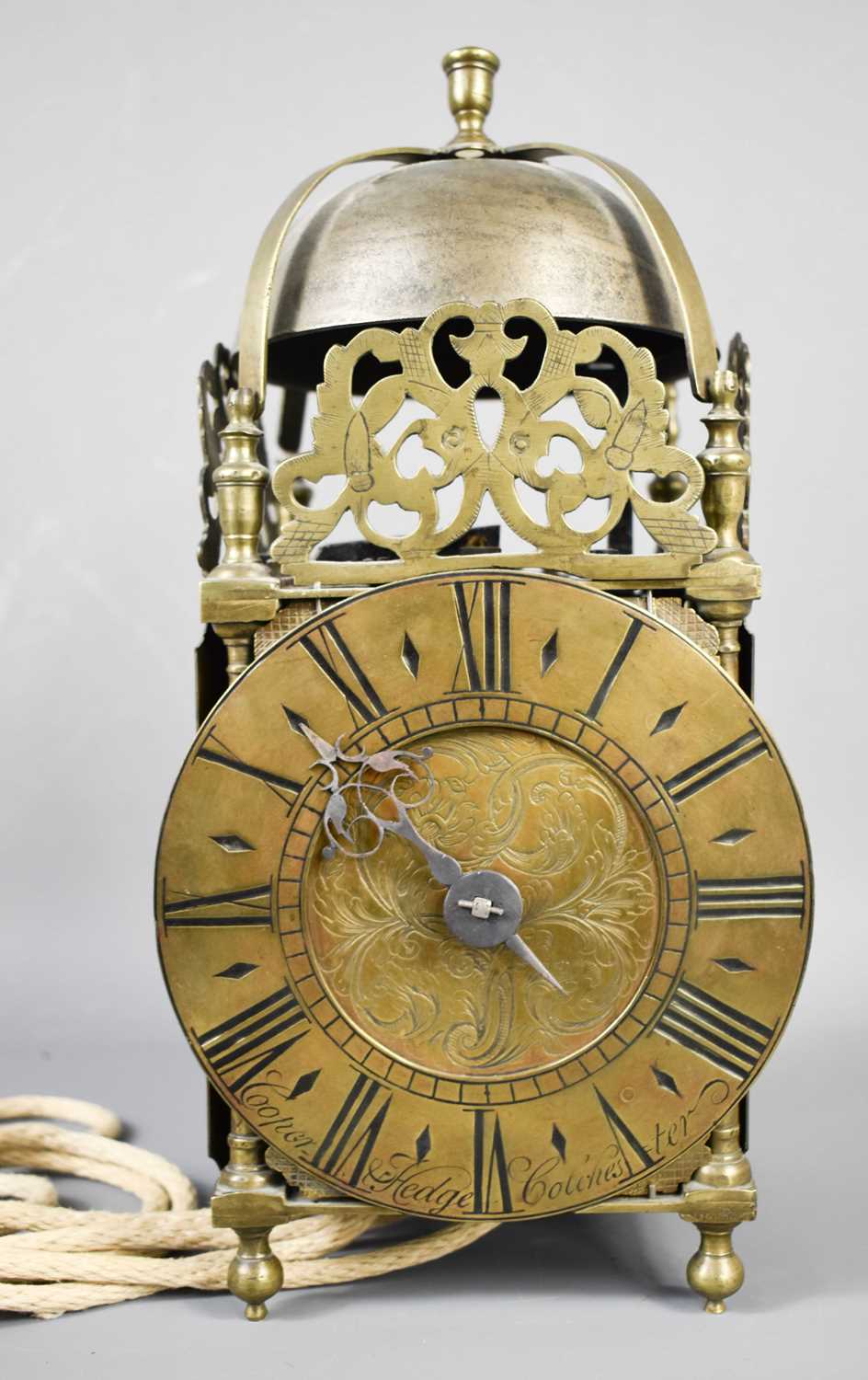 Lot 352 - A 17th century lantern clock, by Cooper &...