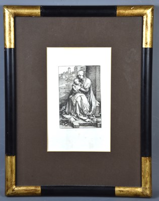 Lot 142 - A 19th century copy of a 16th century print by...
