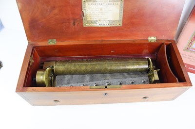 Lot 426 - A 19th century Nicole Freres musical box with...