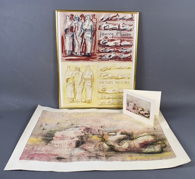 Lot 58 - Henry Moore (British 1898-1986): two original...