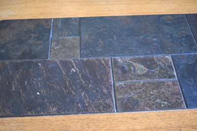 Lot 588 - A Mid-Century Gangso Mobler, tile top...