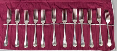 Lot 309 - A set of twelve Victorian silver forks in the...