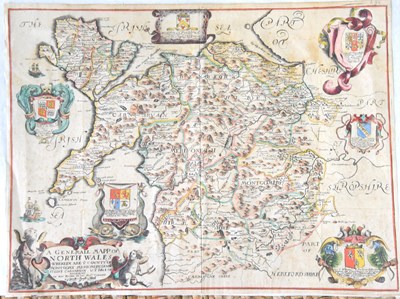 Lot 501 - Richard Blome (1635-1705): A A hand-coloured...