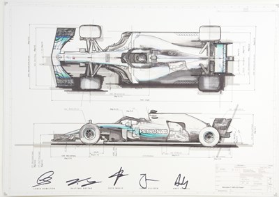 Lot 251 - Formula 1 memorabilia: A limited edition...