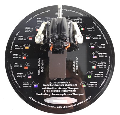 Lot 257 - Formula 1 memorabilia: A detailed scale model...