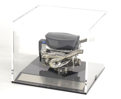 Lot 244 - Formula 1 memorabilia: A detailed scale model...