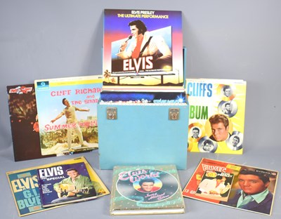 Lot 294 - A collection of vintage vinyl, including Adam...