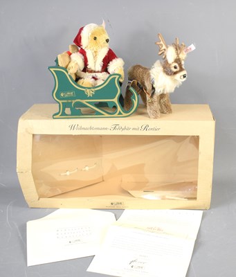 Lot 349 - A Steiff "Father Christmas Teddy Bear with...