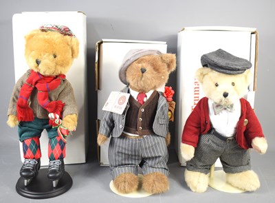 Lot 347 - Two boxed Boyds Teddy Bears "Truman" and...