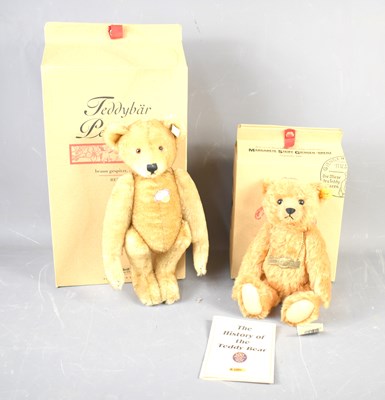 Lot 326 - Two Steiff teddy bears. "Centenary Bear" and...