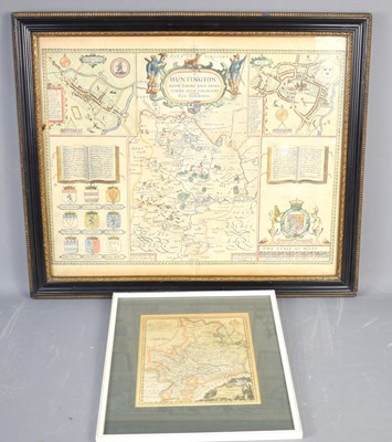 Lot 505 - John Speed: A hand-coloured engraved map of...