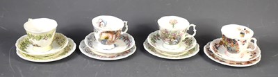 Lot 211 - A set of four Royal Doulton "Brambly Hedge"...