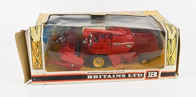 Lot 315 - A Britains Model Massey Ferguson Combine...