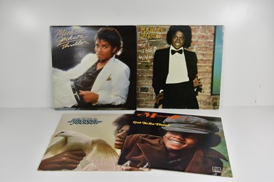 Lot 291 - A group of Michael Jackson vinyl LPs to...