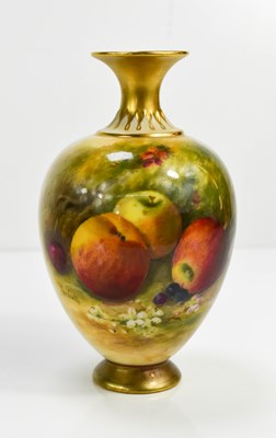 Lot 140 - A Royal Worcester vase by William Rickets, the...