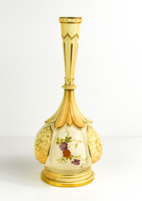 Lot 95 - A large Royal Worcester porcelain vase,...