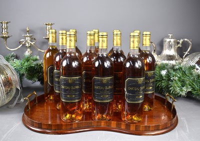 Lot 32 - Twelve bottles of bottles of Chateau Guiraud,...