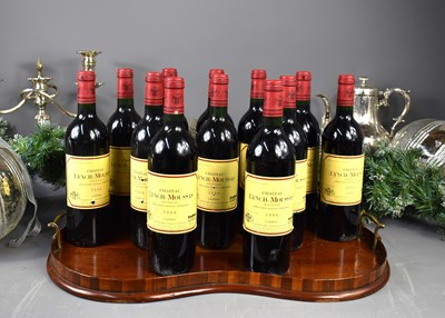 Lot 35 - Twelve bottles of Chateau Lynch-Moussas,...