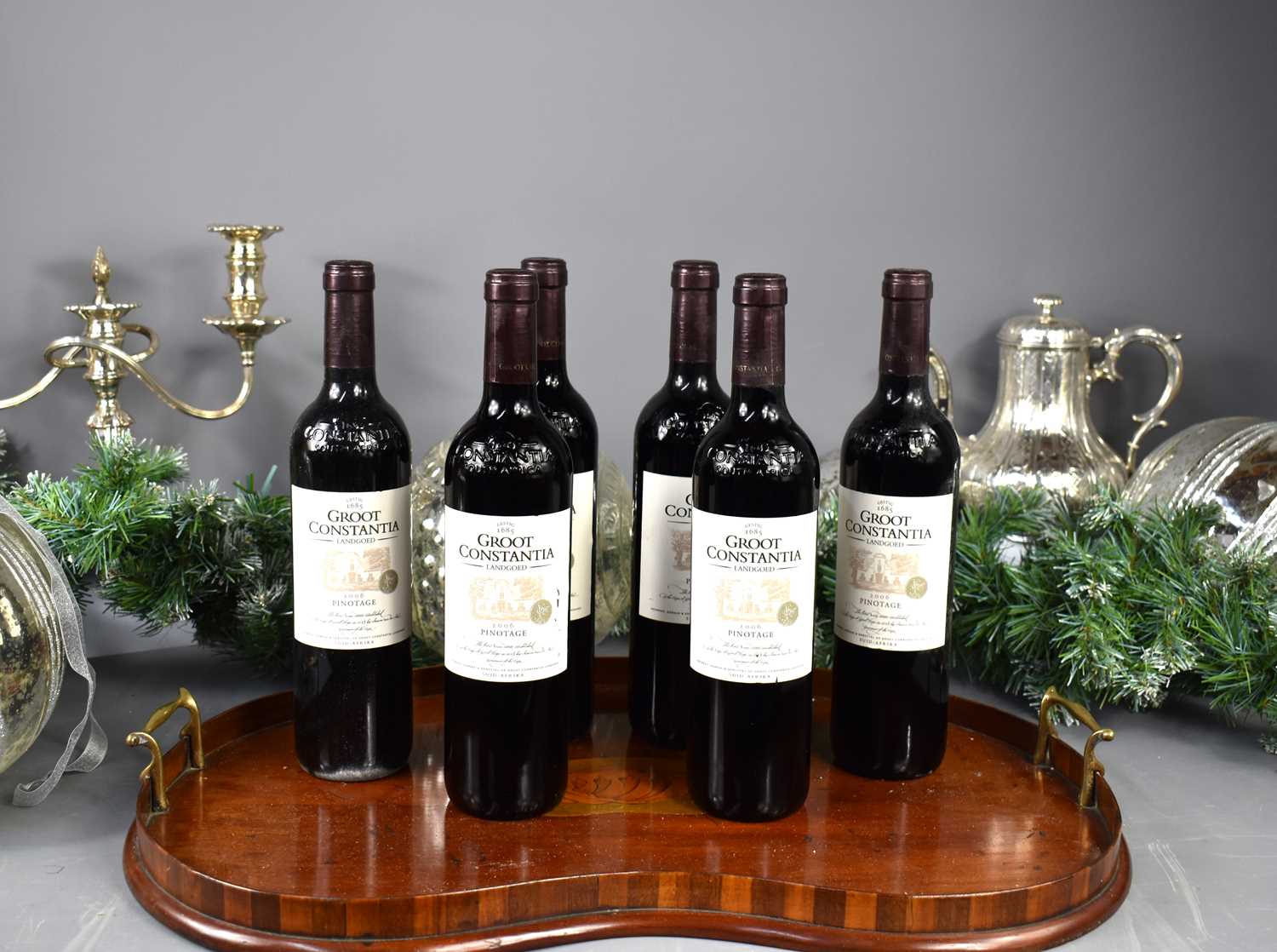 Lot 36 - Six bottles of Groot Constantia, Pinotage 2006...