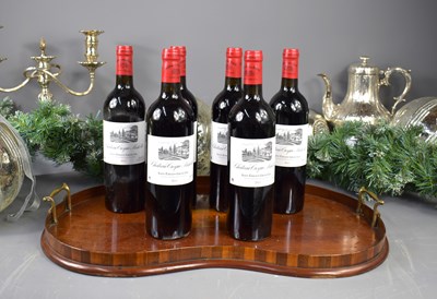 Lot 50 - Six bottles of Chateau Croque-Michotte red...
