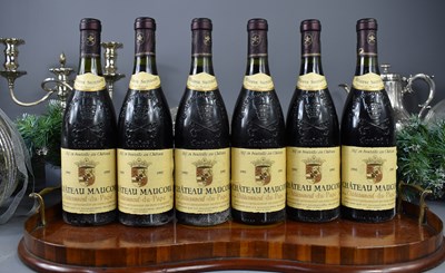 Lot 11 - Six bottles of Chateau Maucoil, Chateauneuf-Du-...