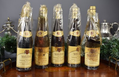 Lot 14 - Five bottles of Gleisweiler Bichofskreuz,...